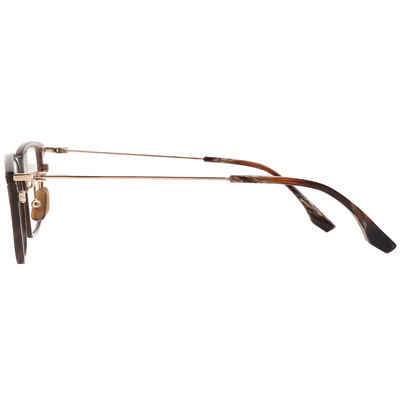 NEWTON︱溫潤匠氣 長方框眼鏡︱茶晶咖