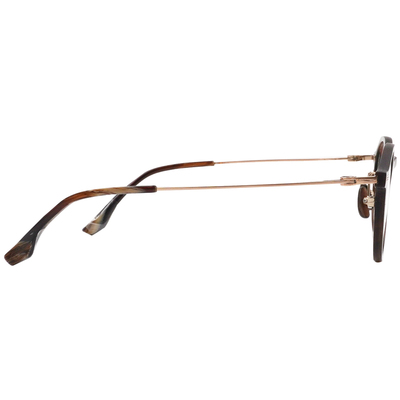 NEWTON︱深邃靜美 圓框眼鏡︱亮岩咖