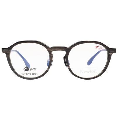 NEWTON︱深邃靜美 圓框眼鏡︱陳釀棕