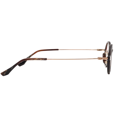 NEWTON︱純粹質序 圓框眼鏡︱匠心棕