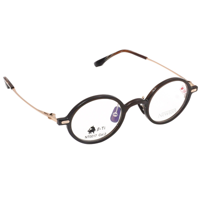 NEWTON︱純粹質序 圓框眼鏡︱匠心棕