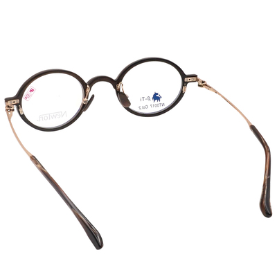 NEWTON︱純粹質序 圓框眼鏡︱匠心棕