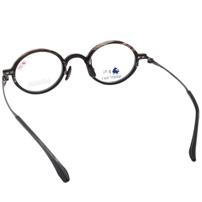 NEWTON︱純粹質序 圓框眼鏡︱紋理棕