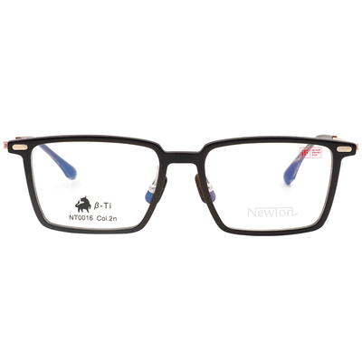 NEWTON︱穩雅風範 長方框眼鏡︱沉樸霧棕