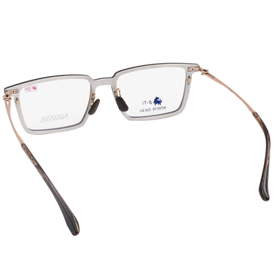 NEWTON︱穩雅風範 長方框眼鏡︱沉樸霧棕