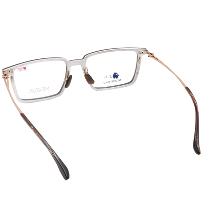 NEWTON︱穩雅風範 長方框眼鏡︱沉樸棕