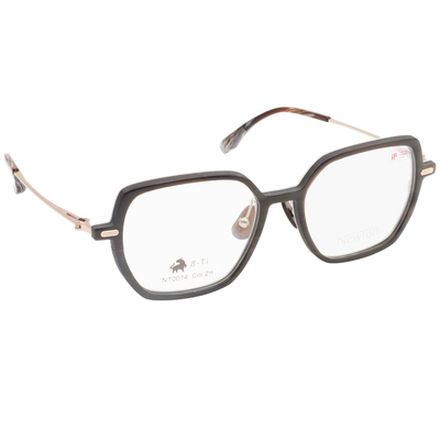 NEWTON︱質樸雅匠 大方框眼鏡︱醇厚霧咖