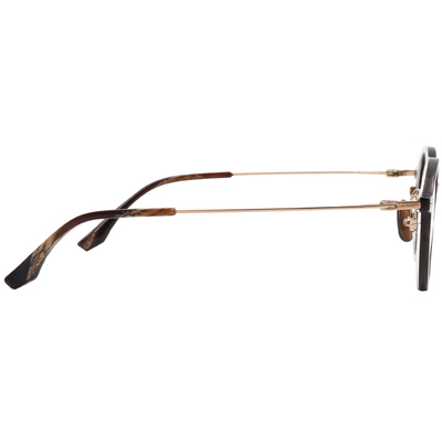 NEWTON︱工藝本質 圓框眼鏡︱柔棕晶亮