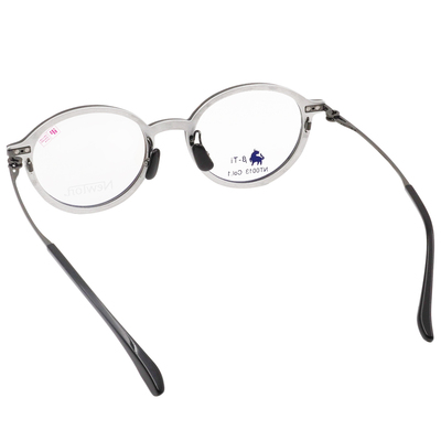 NEWTON︱工藝本質 圓框眼鏡︱紋褐光澤