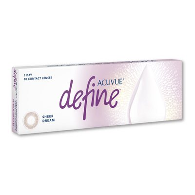 安視優睛漾水凝每日拋棄式隱形眼鏡(10片裝/映光系列/夢境褐)