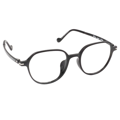 三麗鷗夢幻隊▪︎酷企鵝｜小情緒日記 多邊框眼鏡｜酷黑