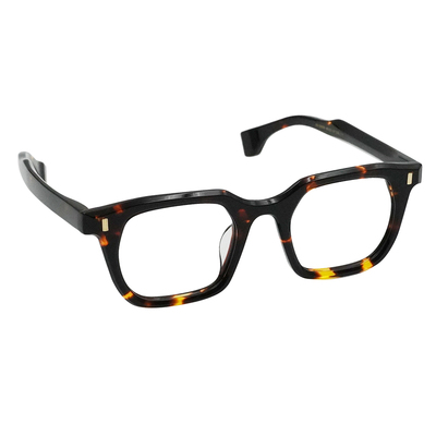 三麗鷗夢幻隊▪︎酷企鵝｜氣派全開 方框眼鏡｜玳瑁咖