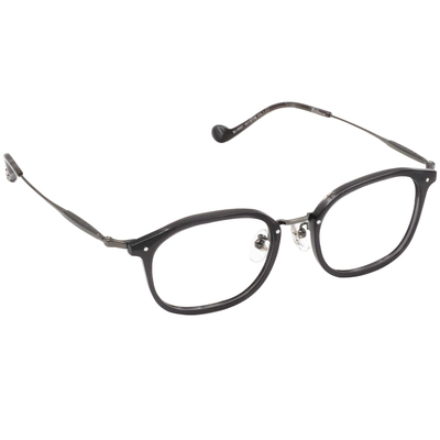 三麗鷗夢幻隊▪︎酷企鵝｜冷調街角系 方框眼鏡｜烏羽黑