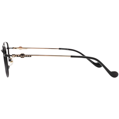 三麗鷗夢幻隊▪︎酷企鵝｜酷帥表情 多邊框眼鏡｜黑X金