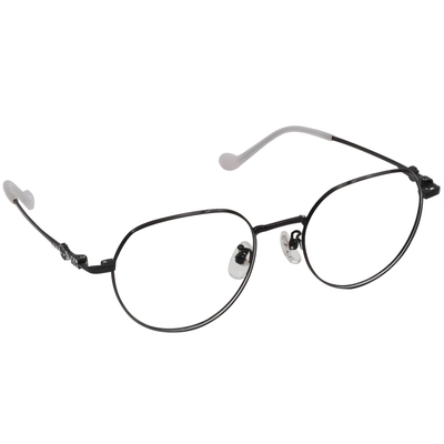 三麗鷗夢幻隊▪︎酷企鵝｜黑白輕日常 多邊框眼鏡｜黑X白