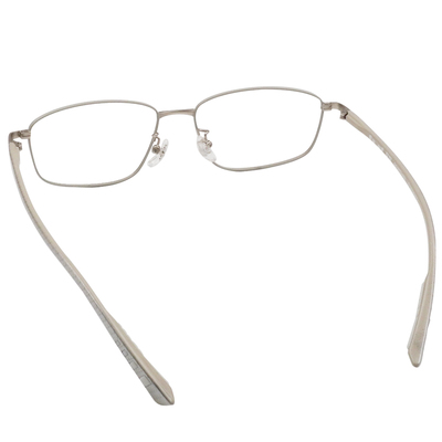 三麗鷗夢幻隊▪︎酷企鵝｜酷式放空 長方框眼鏡｜霧銀灰