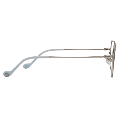 三麗鷗夢幻隊▪︎漢頓｜慢活魚兒 大方框眼鏡｜銀X微光藍