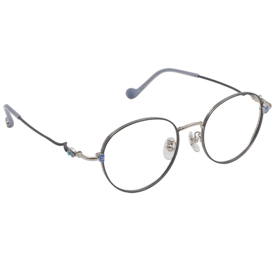 三麗鷗夢幻隊▪︎漢頓｜海風清透 圓框眼鏡｜海霧灰