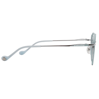 三麗鷗夢幻隊▪︎漢頓｜立體小魚鰭 圓框眼鏡｜海鹽藍