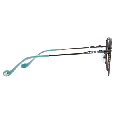 三麗鷗夢幻隊▪︎漢頓｜立體小魚鰭 圓框眼鏡｜糖果黑