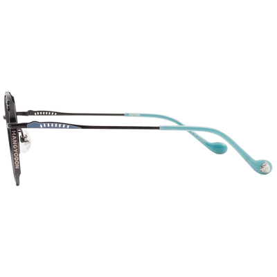 三麗鷗夢幻隊▪︎漢頓｜立體小魚鰭 圓框眼鏡｜糖果黑