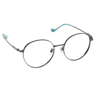 三麗鷗夢幻隊▪︎漢頓｜立體小魚鰭 圓框眼鏡｜糖果黑