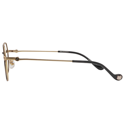 三麗鷗夢幻隊▪︎HELLO KITTY｜蘋果樂園 多邊框眼鏡｜浮光灰X金