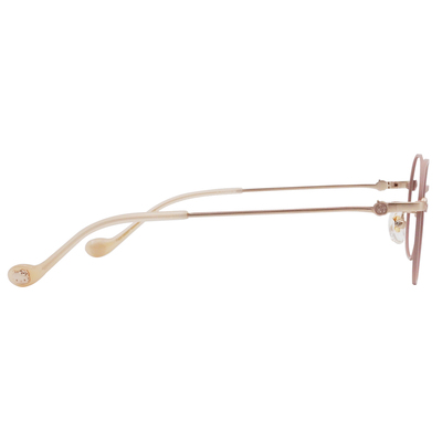 三麗鷗夢幻隊▪︎HELLO KITTY｜蘋果樂園 多邊框眼鏡｜薄霧粉