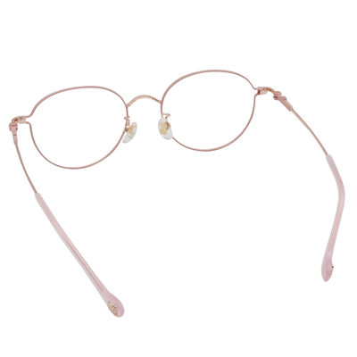 三麗鷗夢幻隊▪︎HELLO KITTY｜柔光綻放 圓框眼鏡｜清甜粉