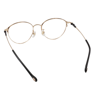 三麗鷗夢幻隊▪︎HELLO KITTY｜浪漫絮語 眉框眼鏡｜深邃黑X金