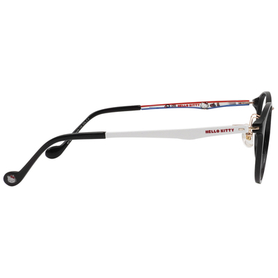 三麗鷗夢幻隊▪︎HELLO KITTY｜甜心網球時刻 圓框眼鏡｜星空黑