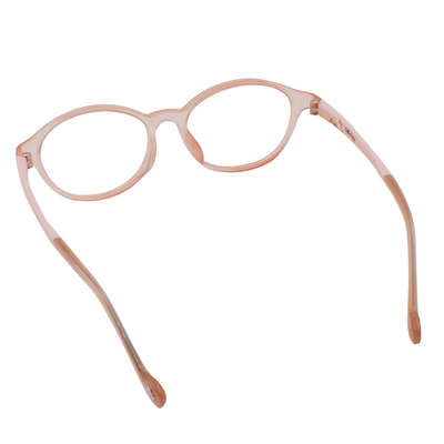 三麗鷗夢幻隊▪︎HELLO KITTY｜簡單樂趣 橢圓框眼鏡｜透霧粉