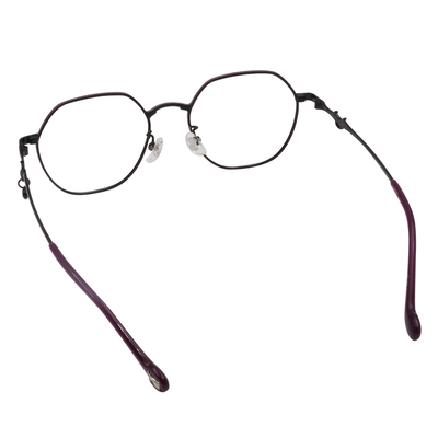 三麗鷗夢幻隊▪︎酷洛米｜黑甜系骷顱吊墜 梨圓框眼鏡｜俏皮黑X紫