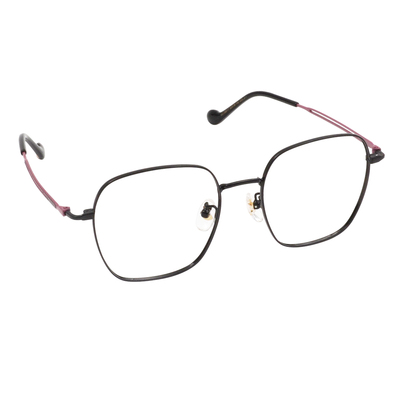 三麗鷗夢幻隊▪︎酷洛米｜壞甜鋸齒線 大方框眼鏡｜柔黑X紫