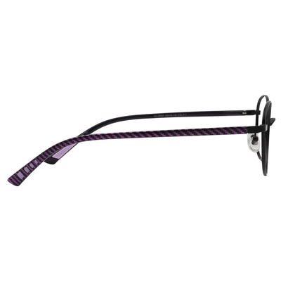 三麗鷗夢幻隊▪︎酷洛米｜搗蛋小甜心 圓框眼鏡｜黑甜心/紫