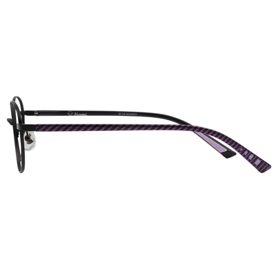 三麗鷗夢幻隊▪︎酷洛米｜搗蛋小甜心 圓框眼鏡｜黑甜心/紫