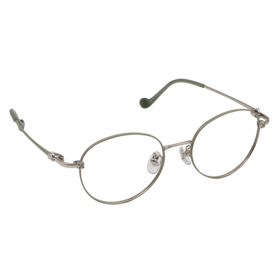 三麗鷗夢幻隊▪︎布丁狗｜午茶微甜 圓框眼鏡｜舒心綠