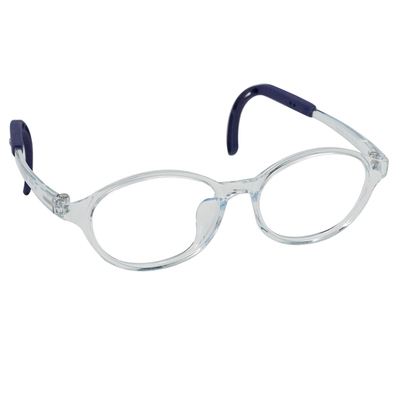 MICKY KIDS｜好奇寶 橢圓框眼鏡｜氣泡藍