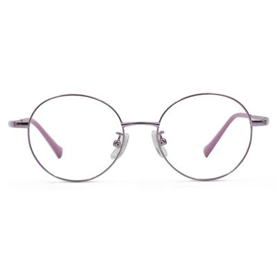 MICKY KIDS｜小步舞曲 圓框眼鏡｜微風紫