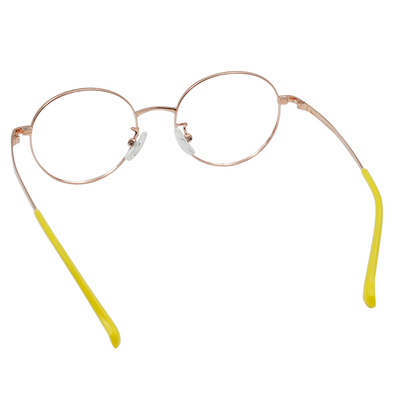MICKY KIDS｜小步舞曲 圓框眼鏡｜靈動黃