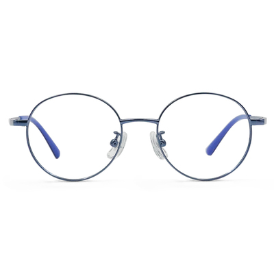 MICKY KIDS｜銀河鐵道 圓框眼鏡｜虎鯨藍