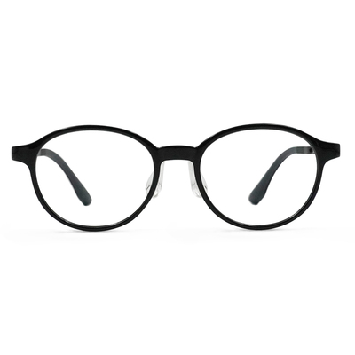 MICKY KIDS｜鹽系軟糖 圓框眼鏡｜小黑炭