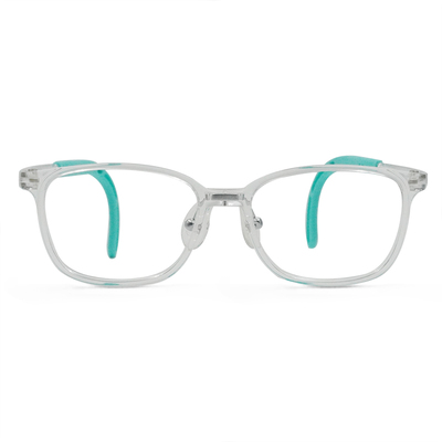 MICKY KIDS｜童日常 方框眼鏡｜清透X湖水綠