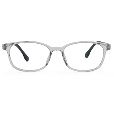 MICKY KIDS｜星願家 長方框眼鏡｜極透灰