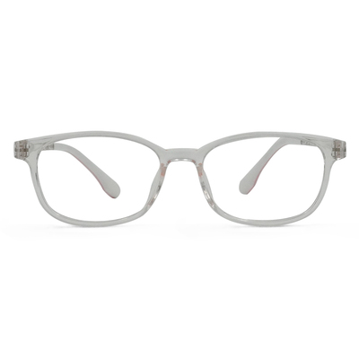 MICKY KIDS｜星願家 長方框眼鏡｜極透粉