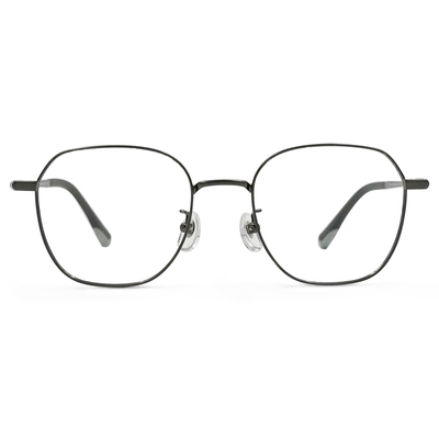 MICKY KIDS｜小微光 多邊框眼鏡｜微光槍色