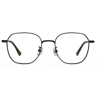 MICKY KIDS｜小微光 多邊框眼鏡｜微光深咖