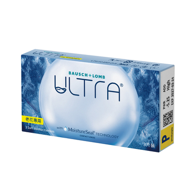 博士倫輕水氧奧澈老花專用軟式隱形眼鏡(3片裝)