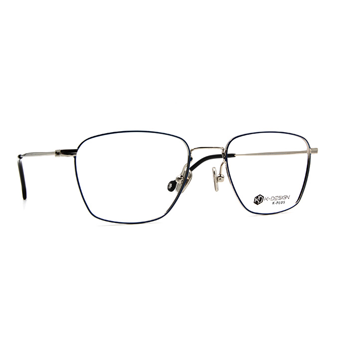 K-DESIGN K PLUS 舒適輕盈系列  ▏漢摩拉比古典細緻方框眼鏡 夢想藍