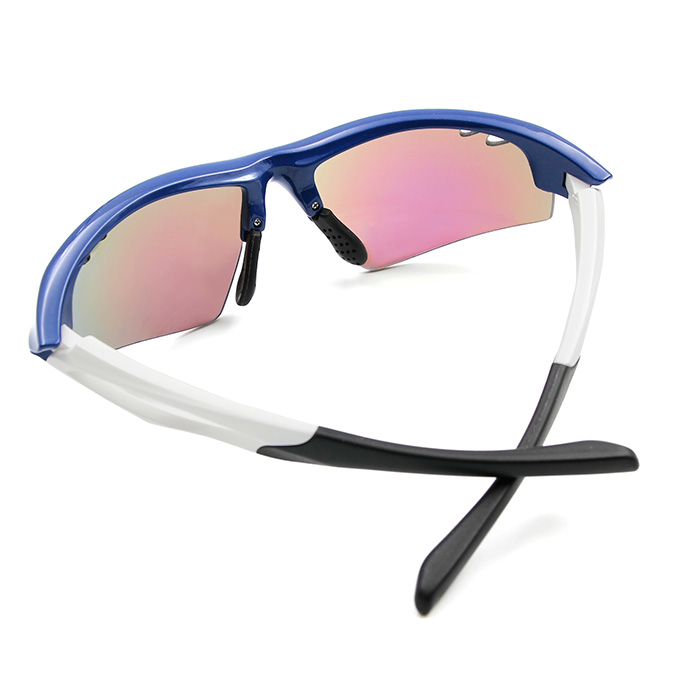 Nurbs 運動太陽眼鏡「時尚護眼框太陽眼鏡 型」➣蔚藍海岸/精銳藍